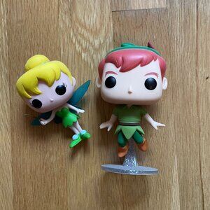 Peter Pan and Tinkerbell Funko Pop